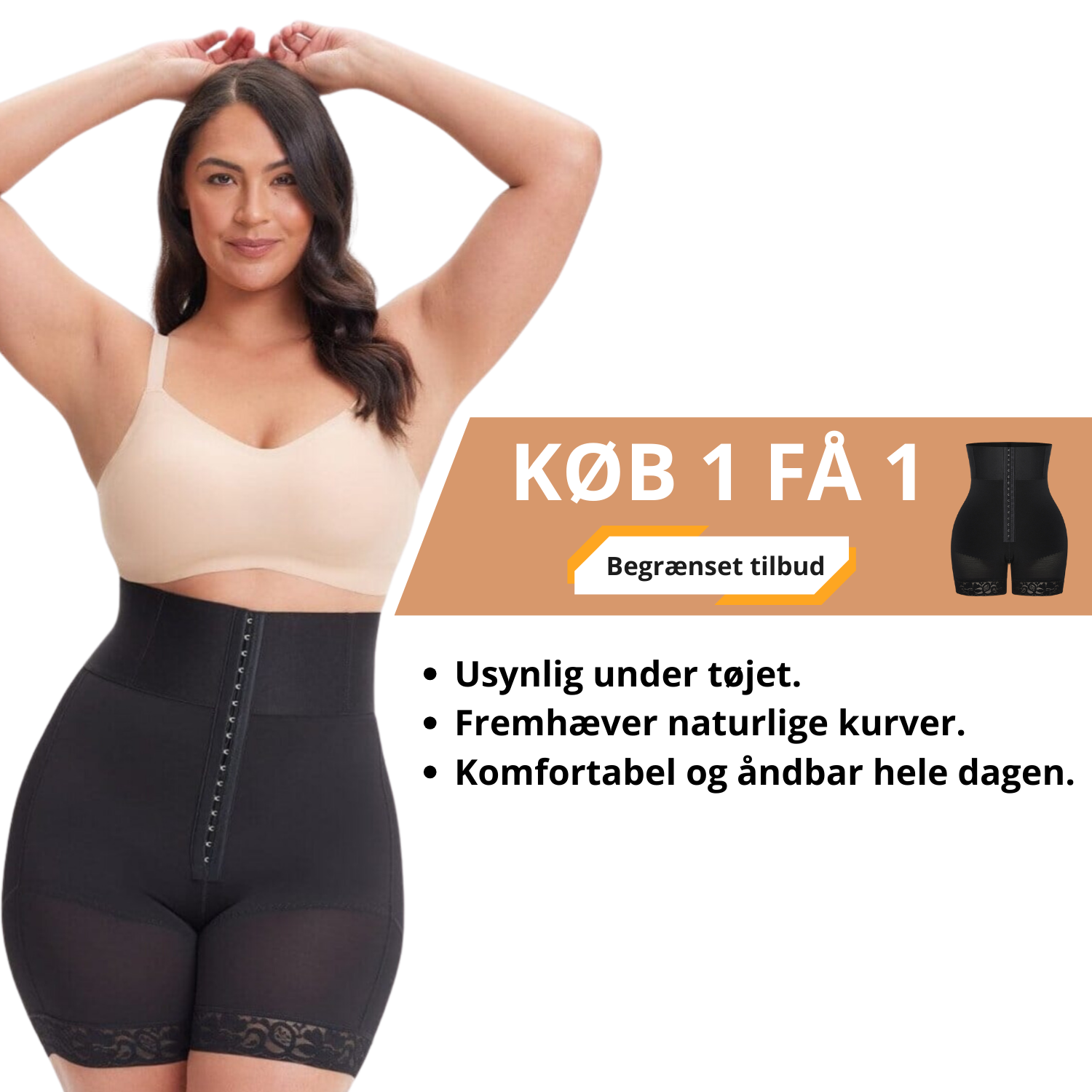 BBL-korsetshorts - Aura & Demure™