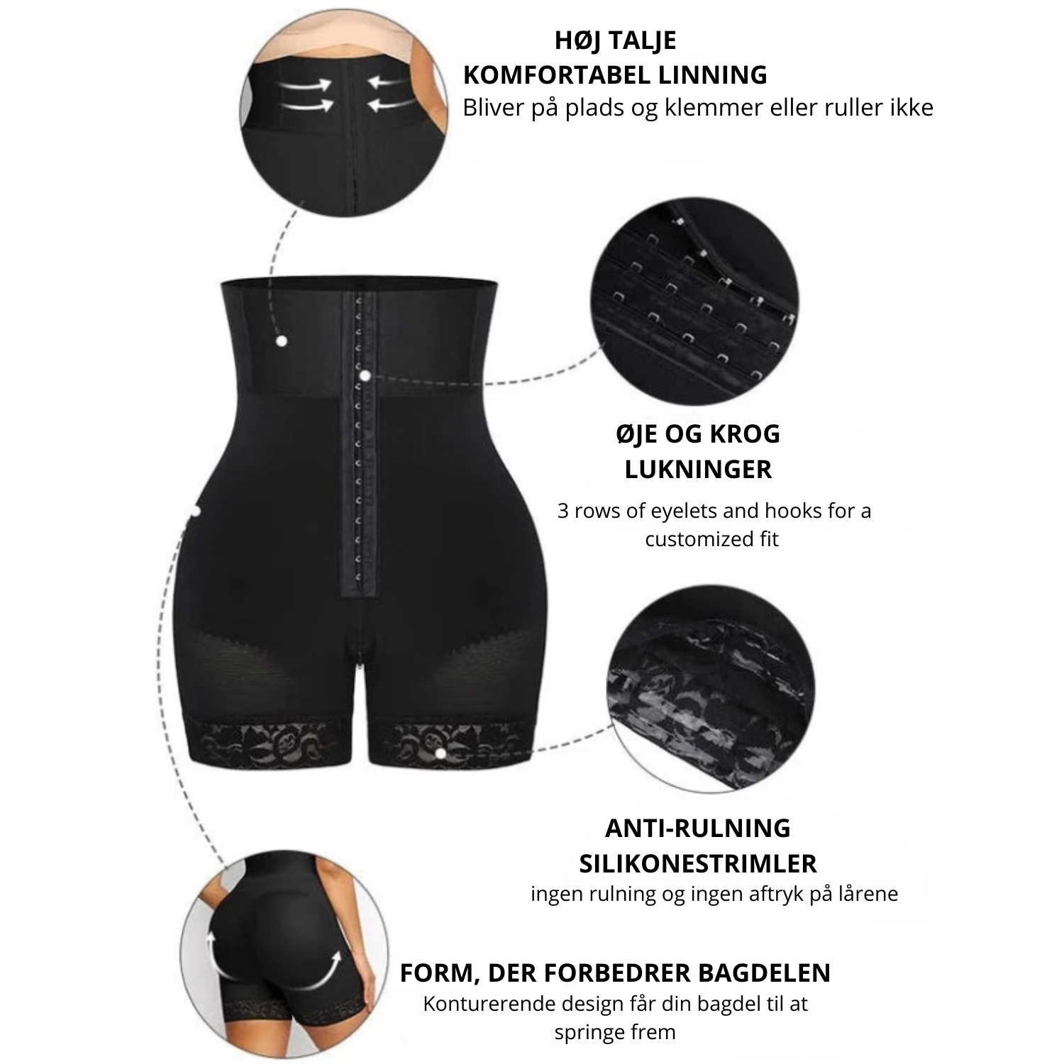 BBL-korsetshorts - Aura & Demure™
